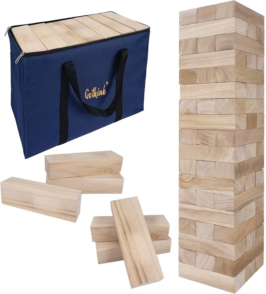 Giant 5-Ft Hardwood Tumbling Tower