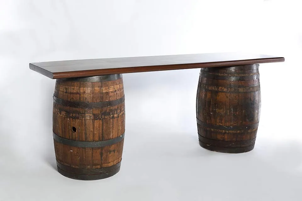 Wine Barrel Tables Block
