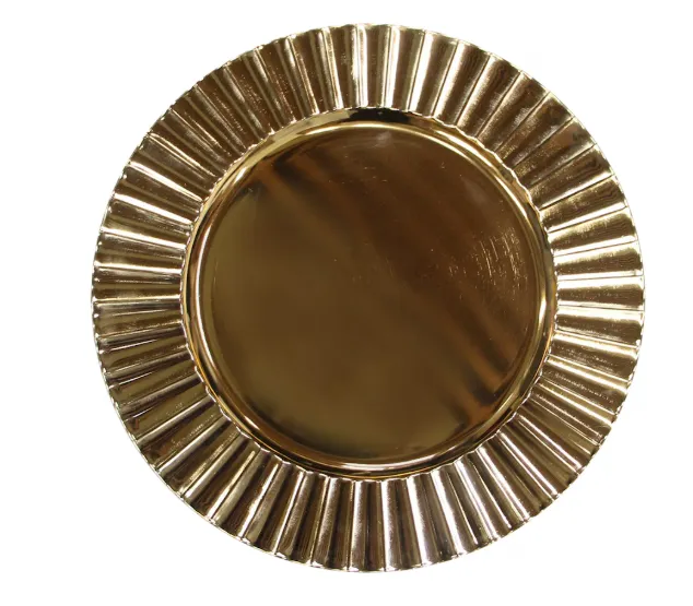 Acrylic Chargers - Gold