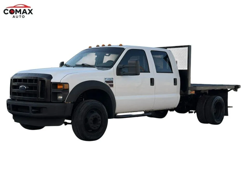 2O10 FORD F-250 CREW CAB FLATBED DIESEL 4WD