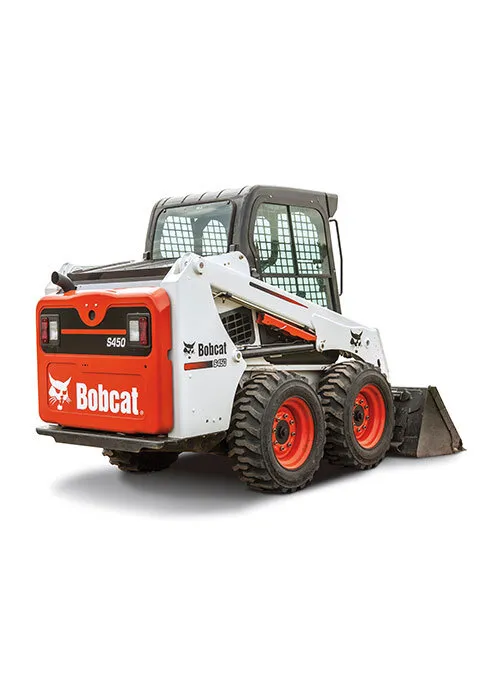 2016 Bobcat S450 Skid Steer Loader, Enclosed Cab