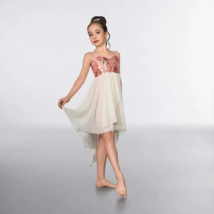 Rose Gold Lyrical Dress