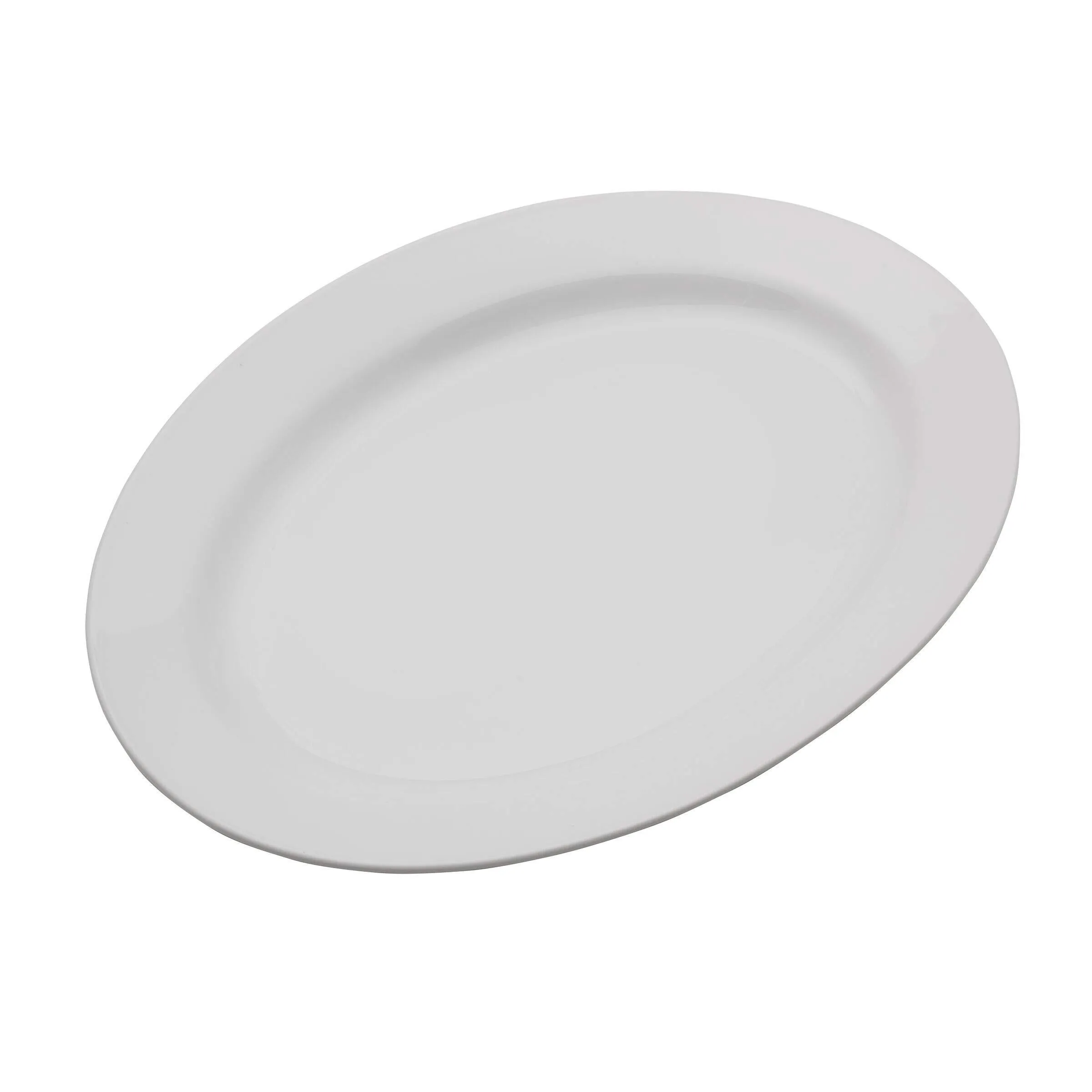White Oval Dinner Platters