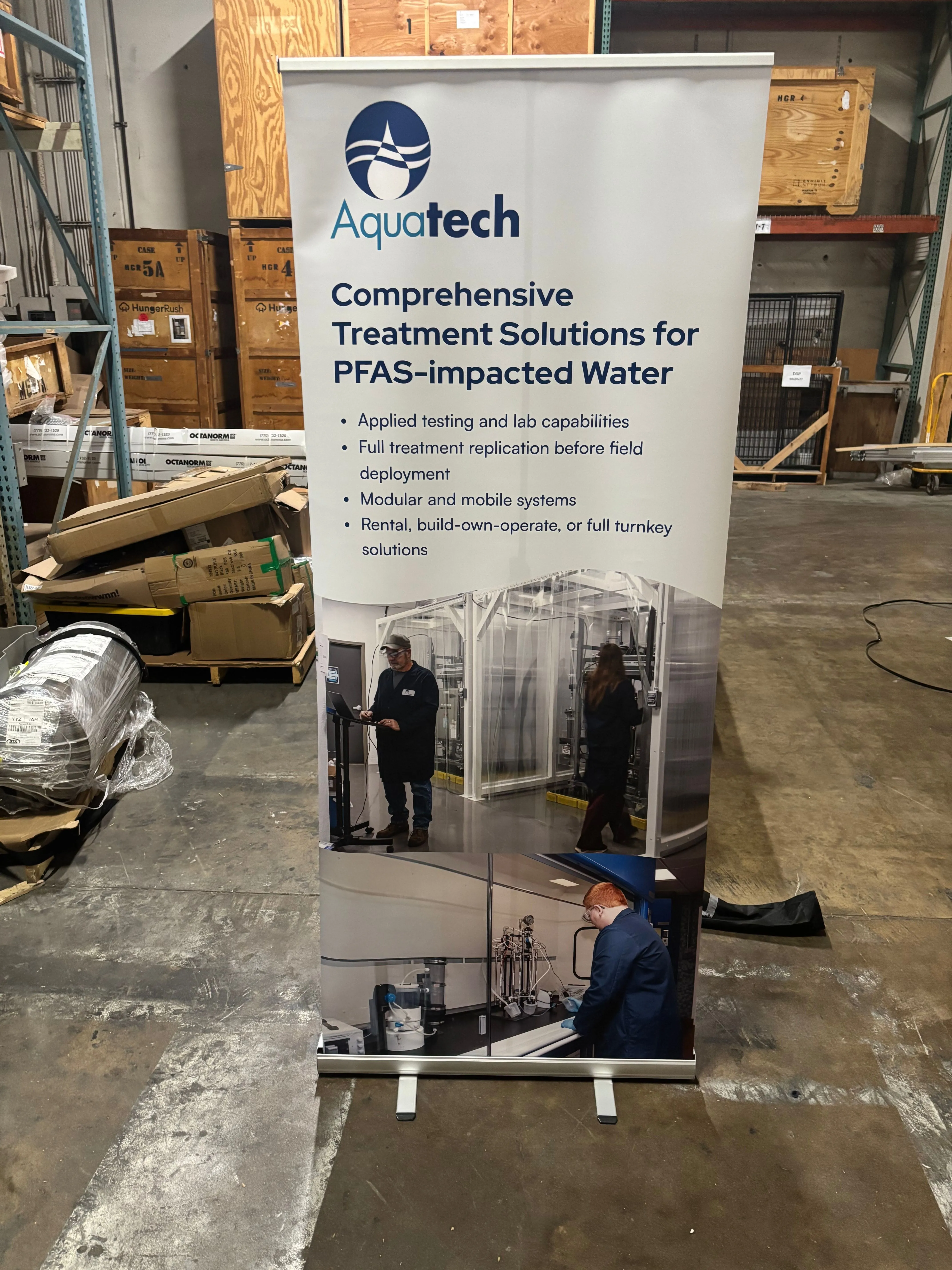 Comprehensive Treatment solutions for PFAS- impacted water