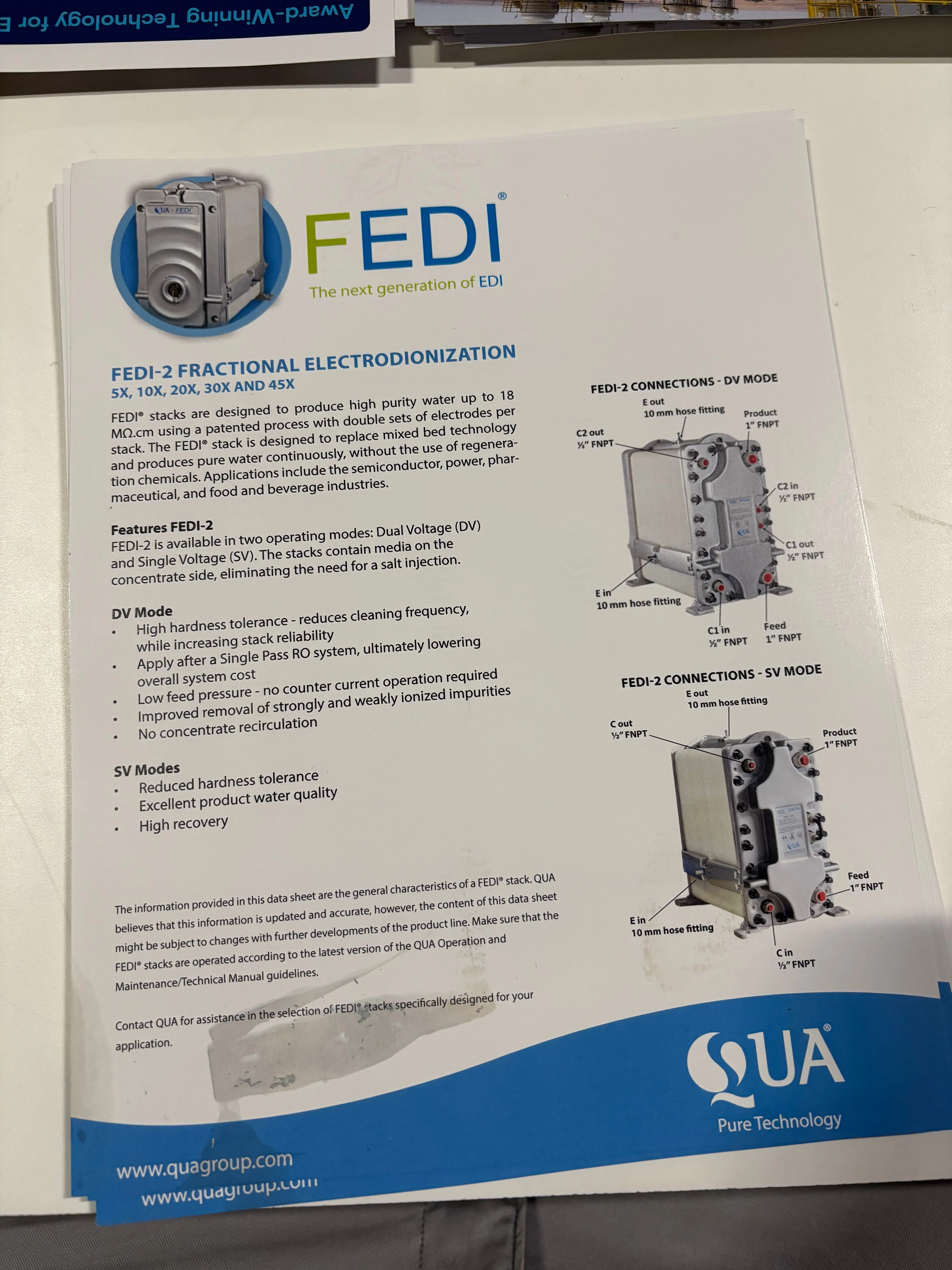 FEDI Data Sheet