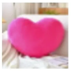 Pink Heart Plushie