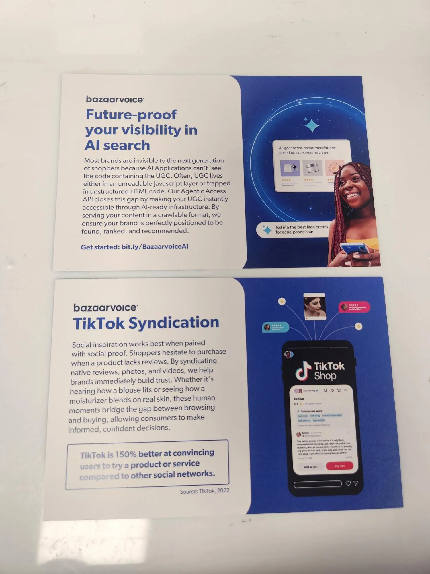 Bazaarvoice Future-proof your visibility in AI search cards