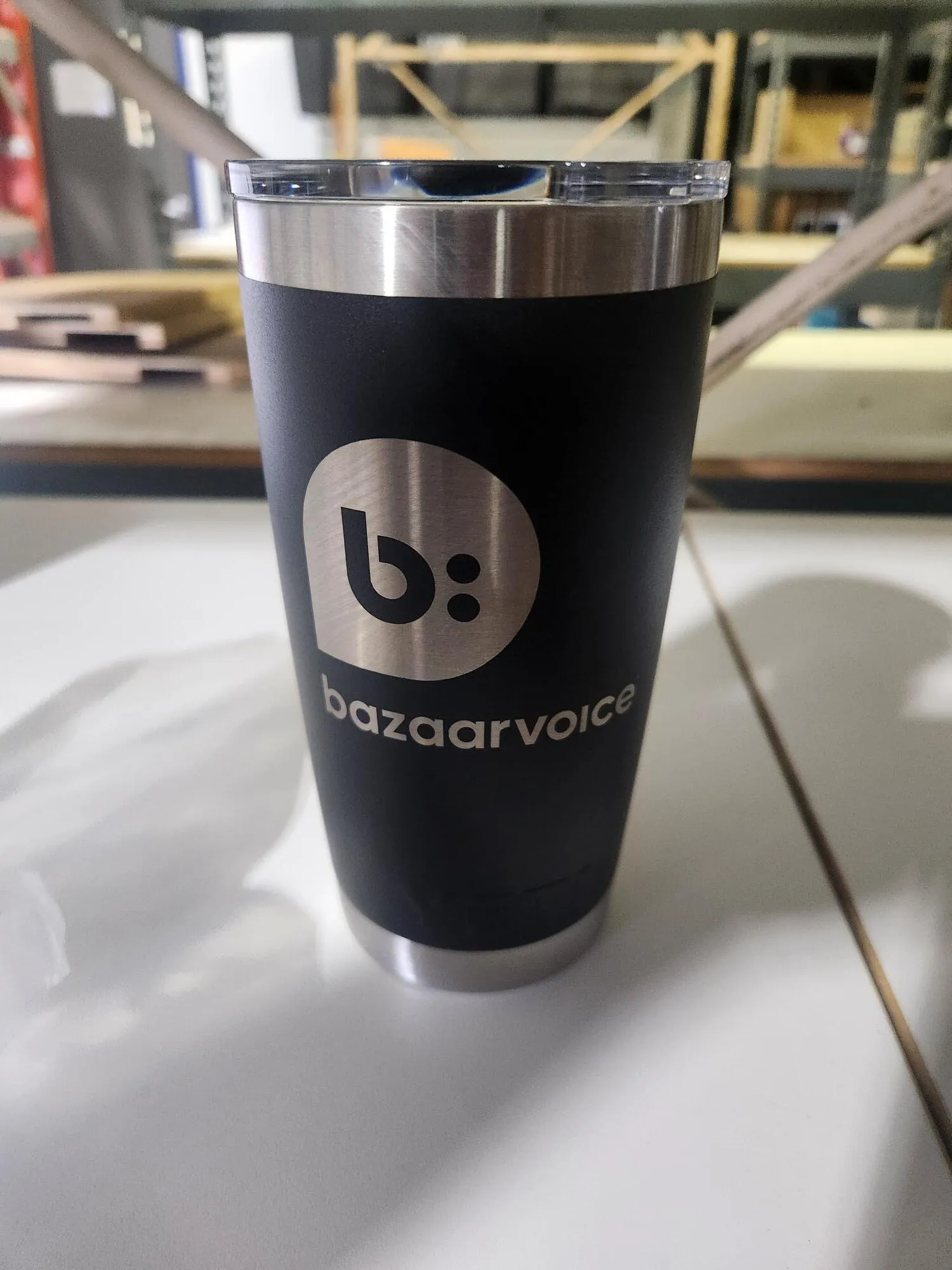 Black Yeti Tumbler 20 oz