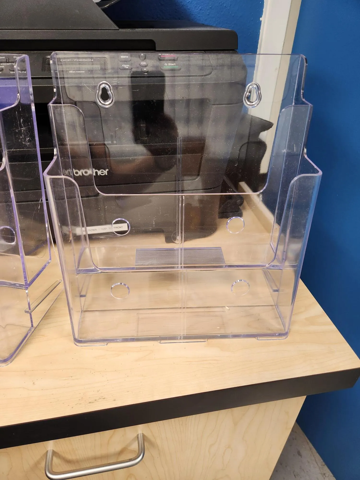 2 Tier Brochure Holders
