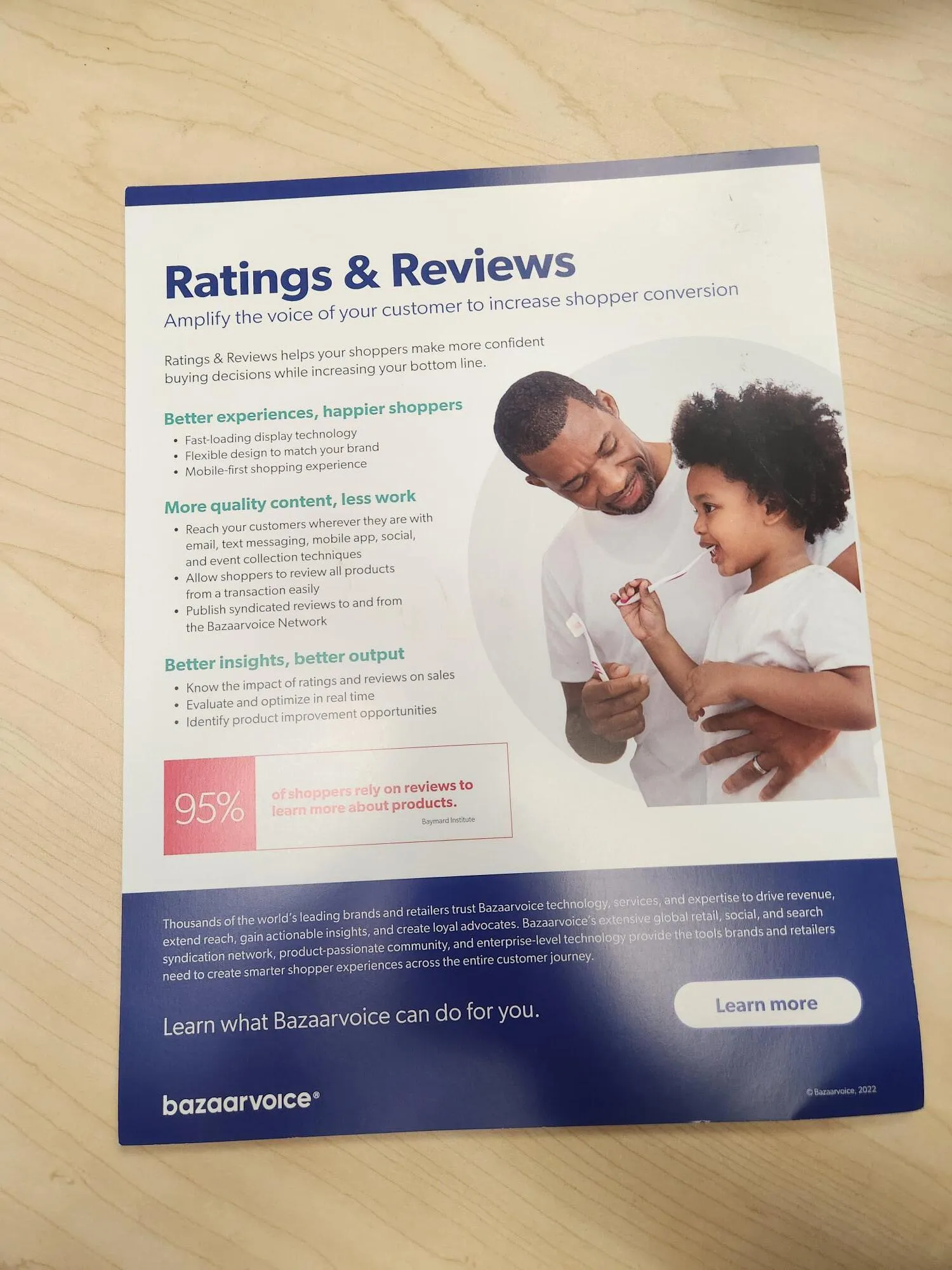 BV Rating and Review Page