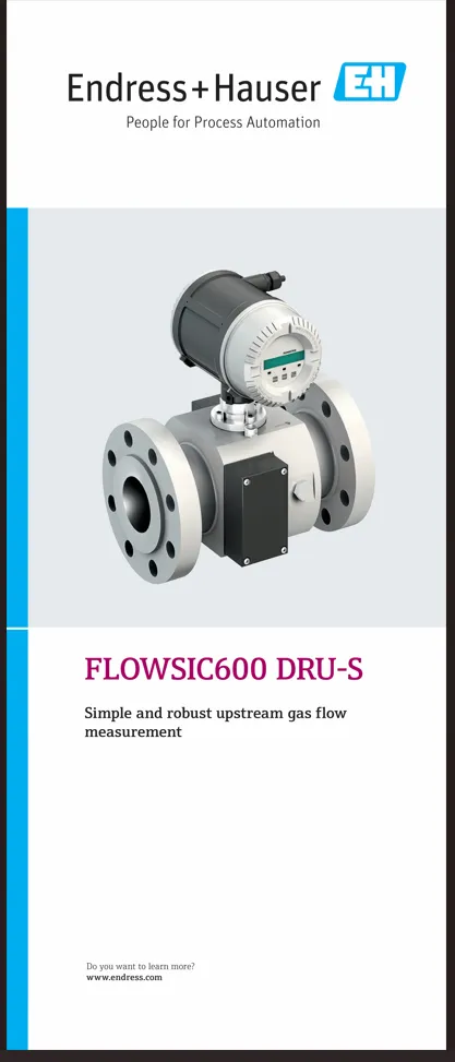 Flowsic 600 DRU-S Banner
