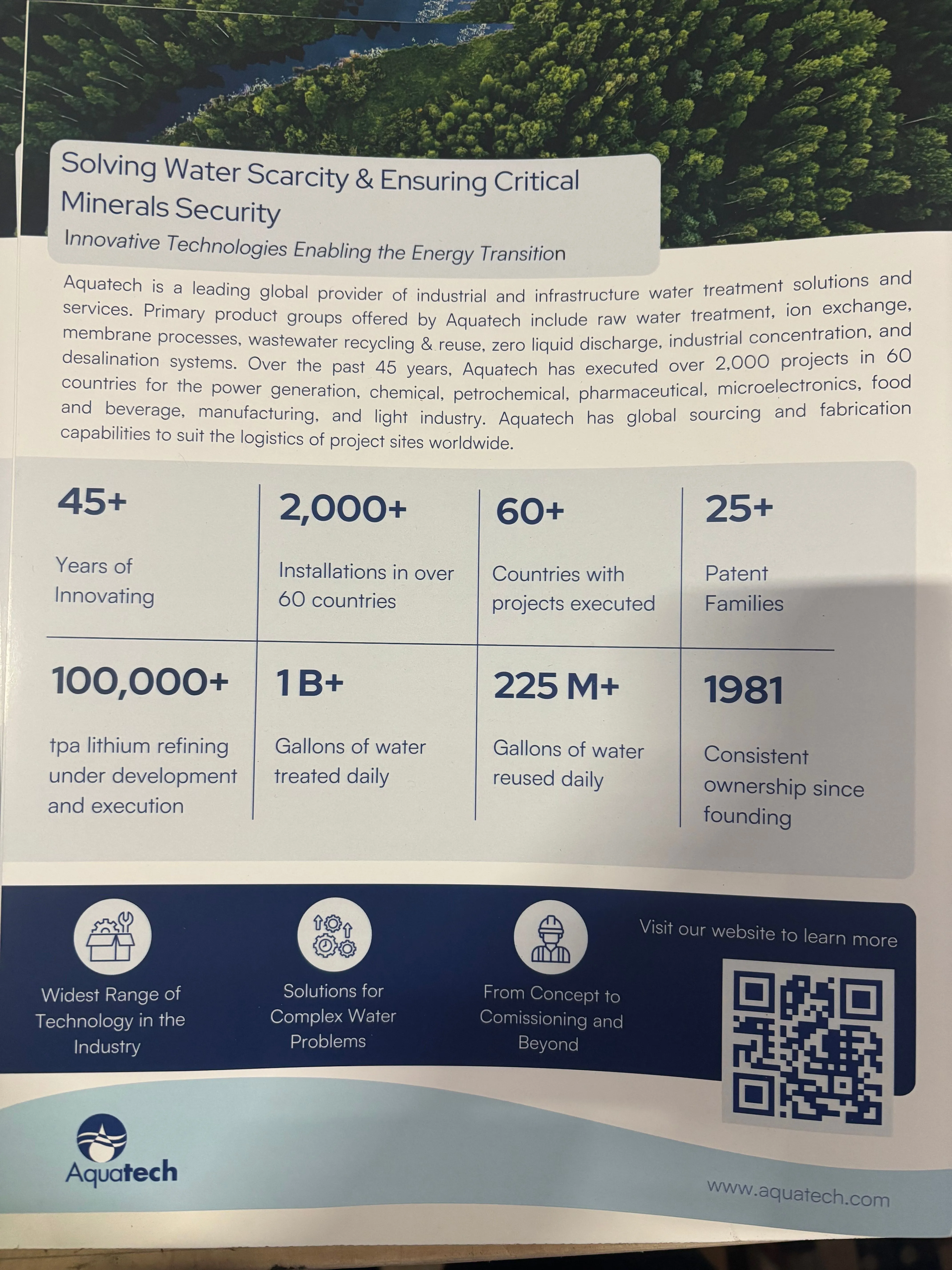 Aquatech Corporate Brochure