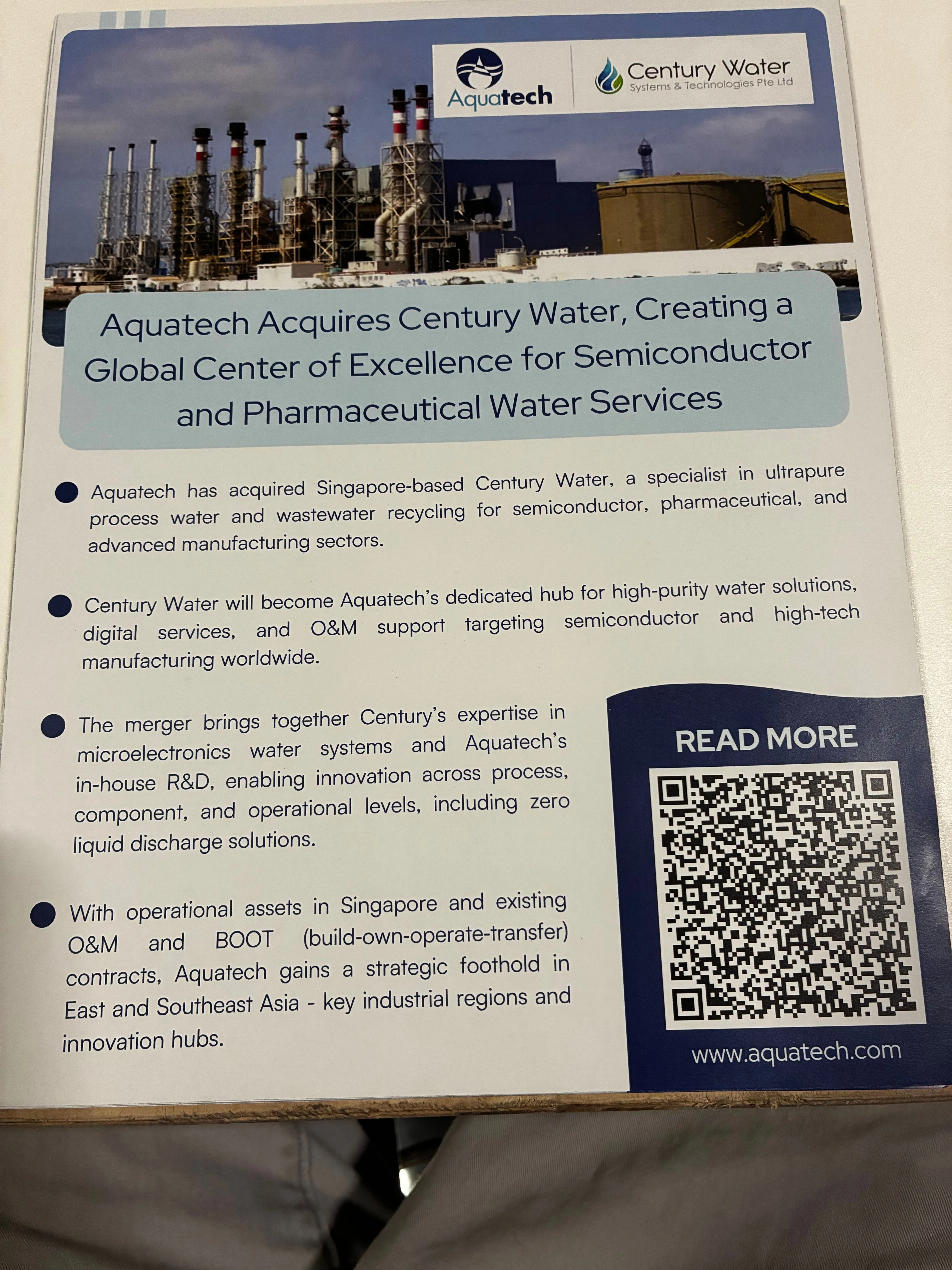 Century Acquisition Press Release