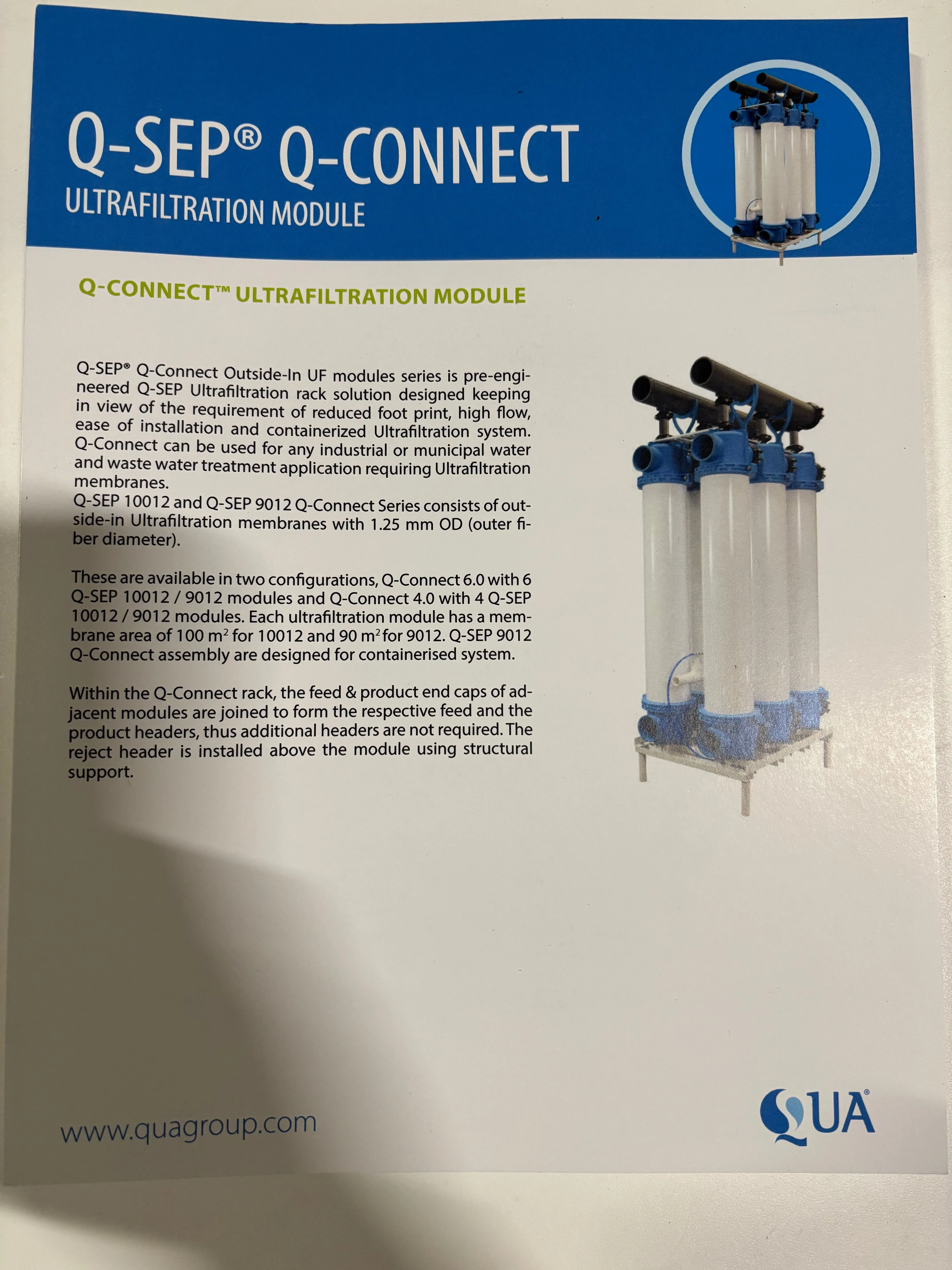Q-SEP Q-Connect Data Sheet