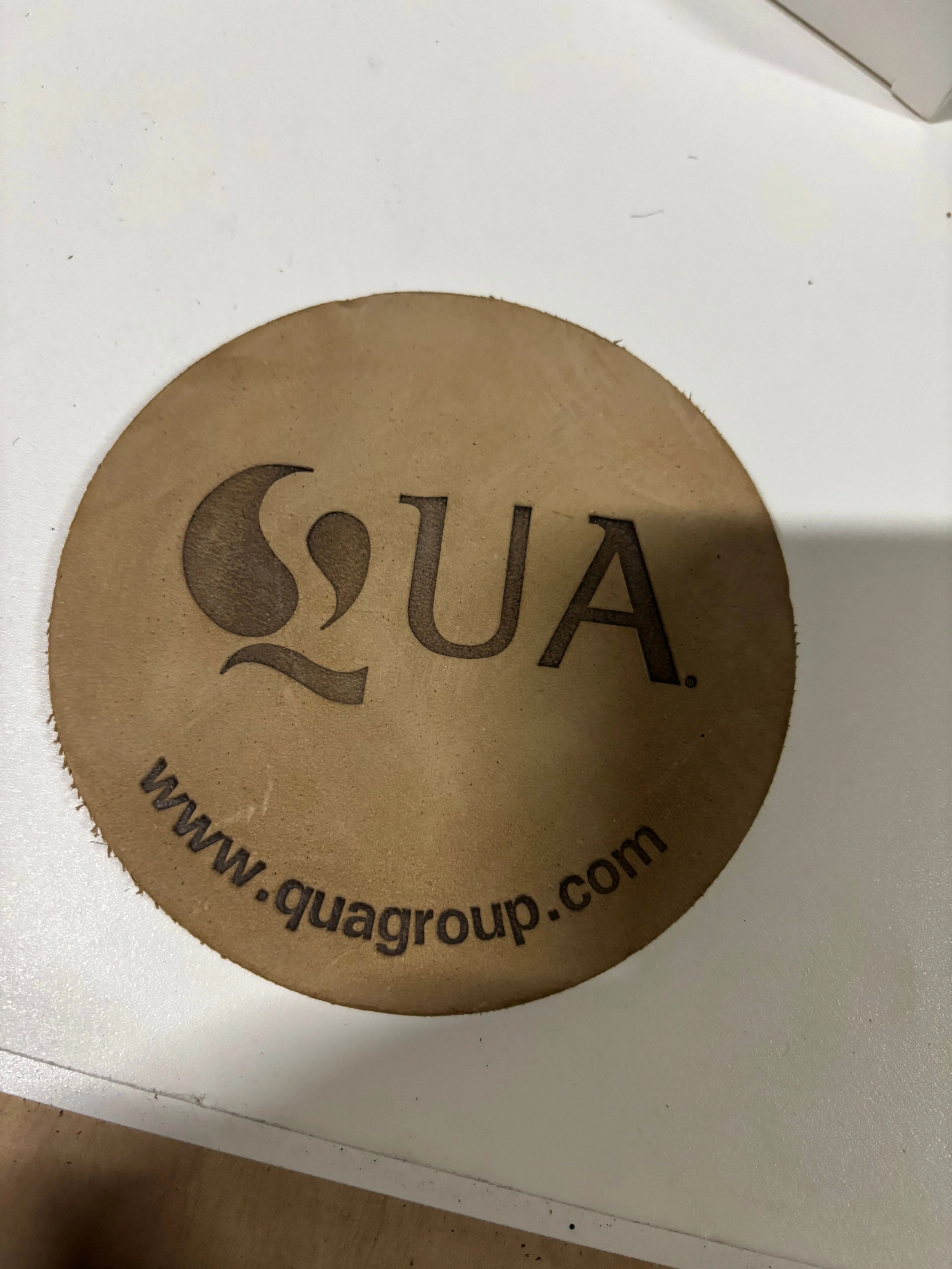 QUA coasters