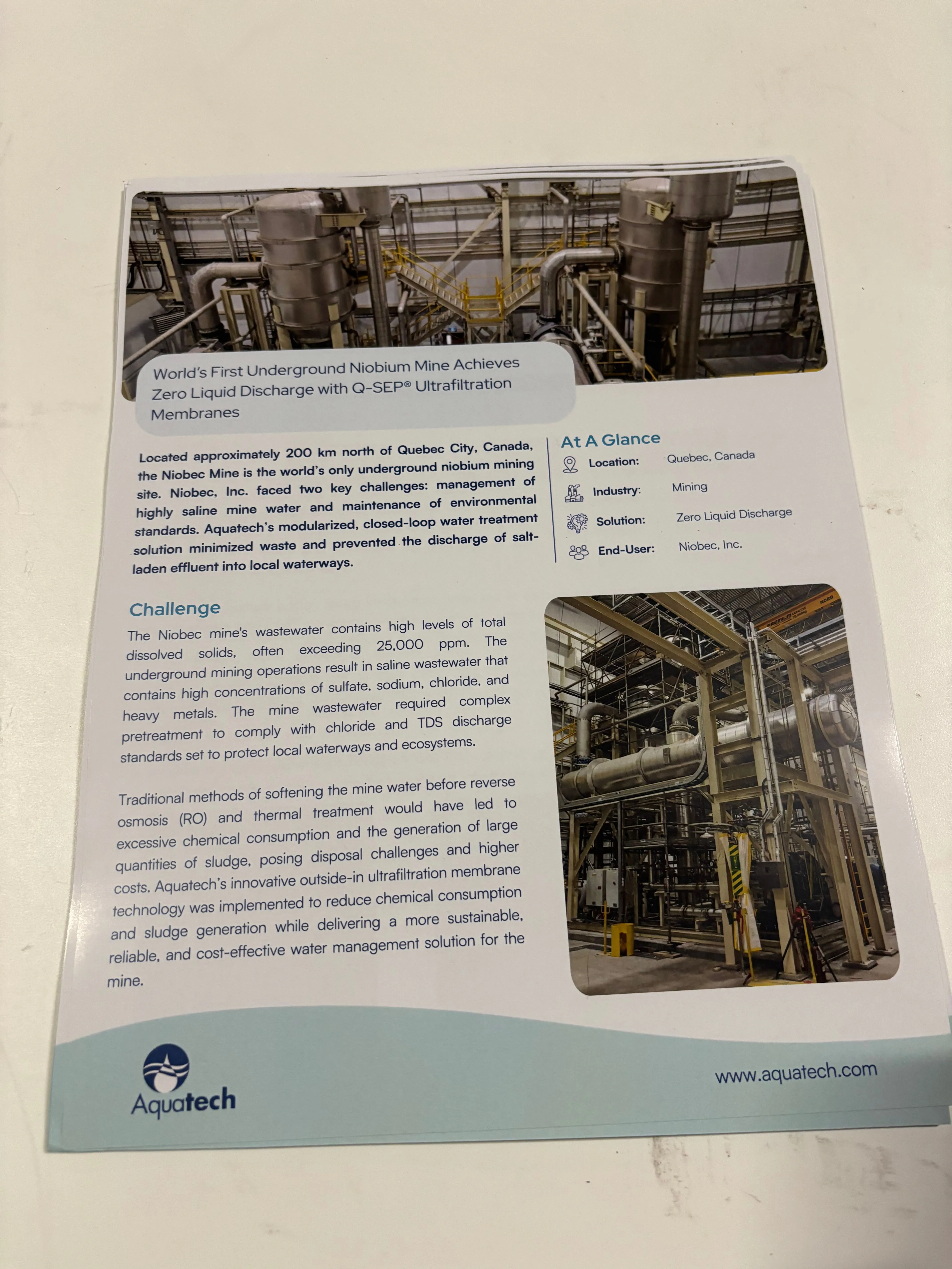Niobec Project Profile