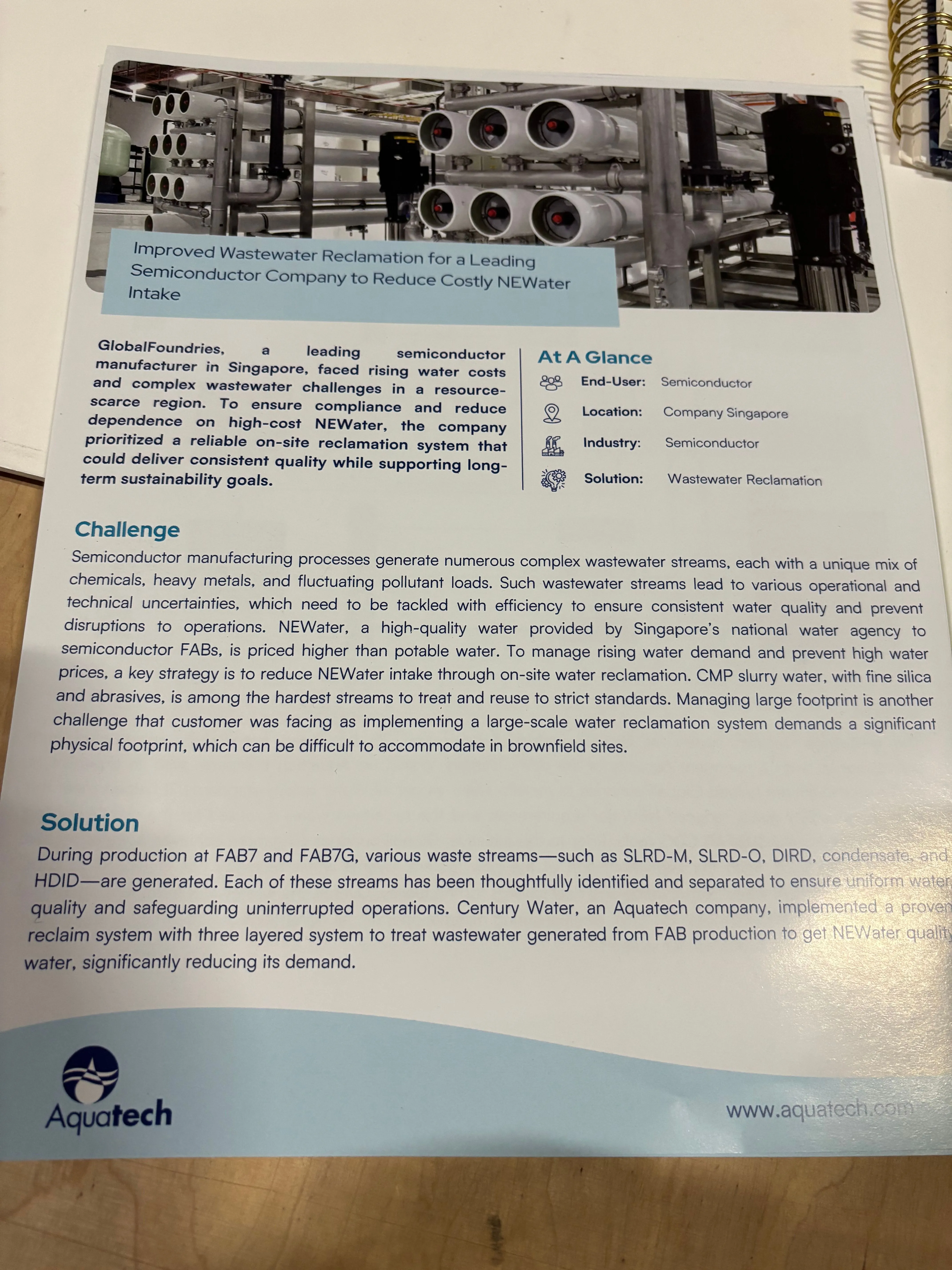 Global Foundries Project Profile