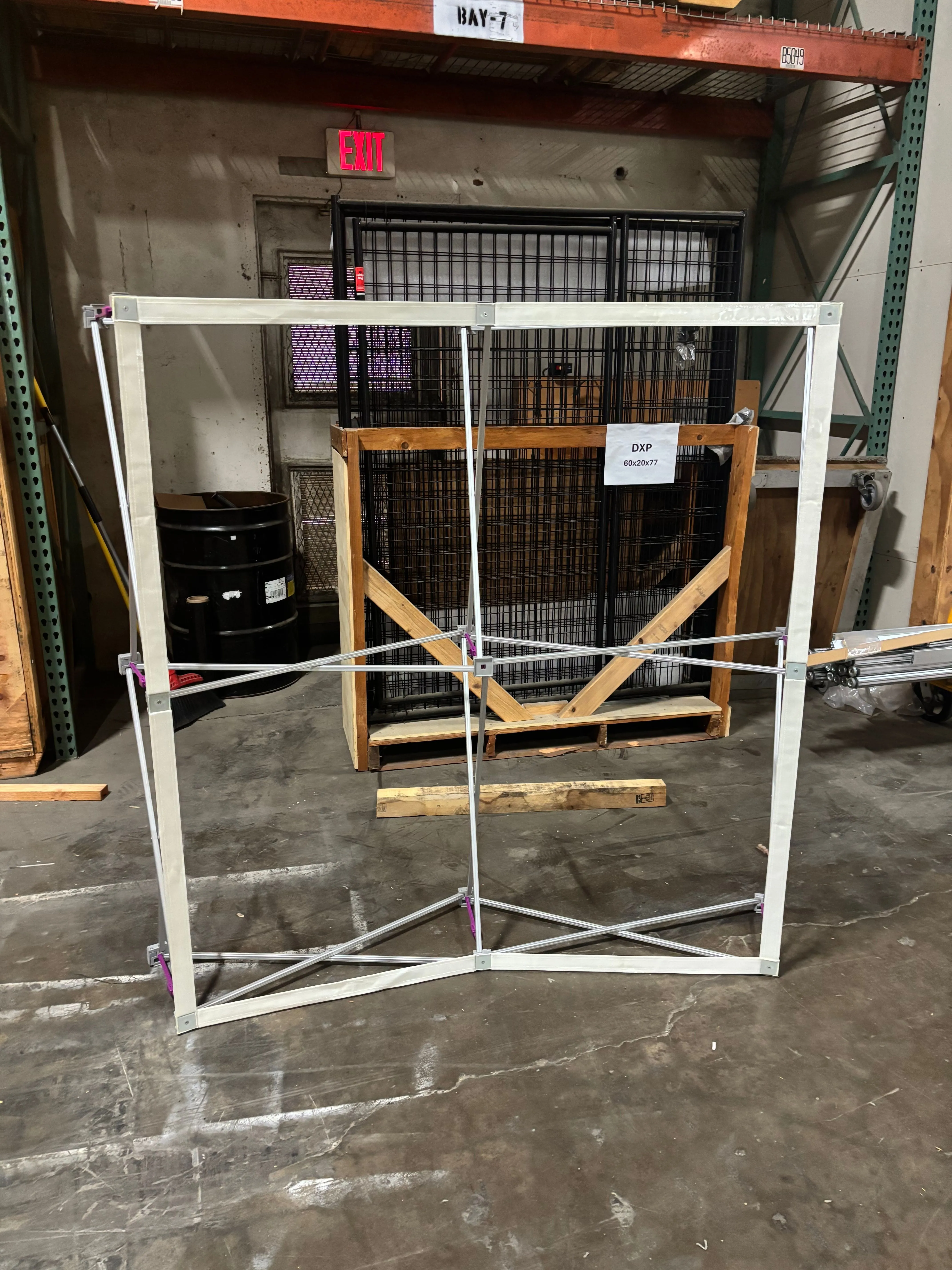6ft popup frame