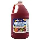  Snappy Fruit Punch Sno Cone Syrup, 1 Gallon 128 oz