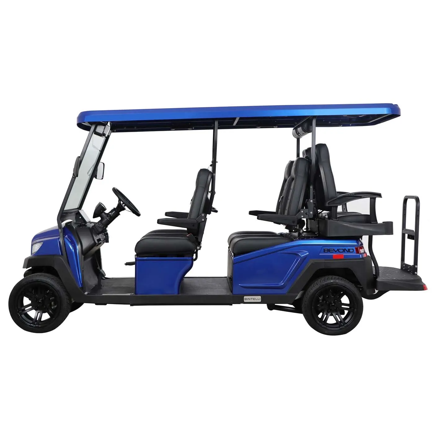 6 Seat EXTENDED RANGE Street Legal Cart