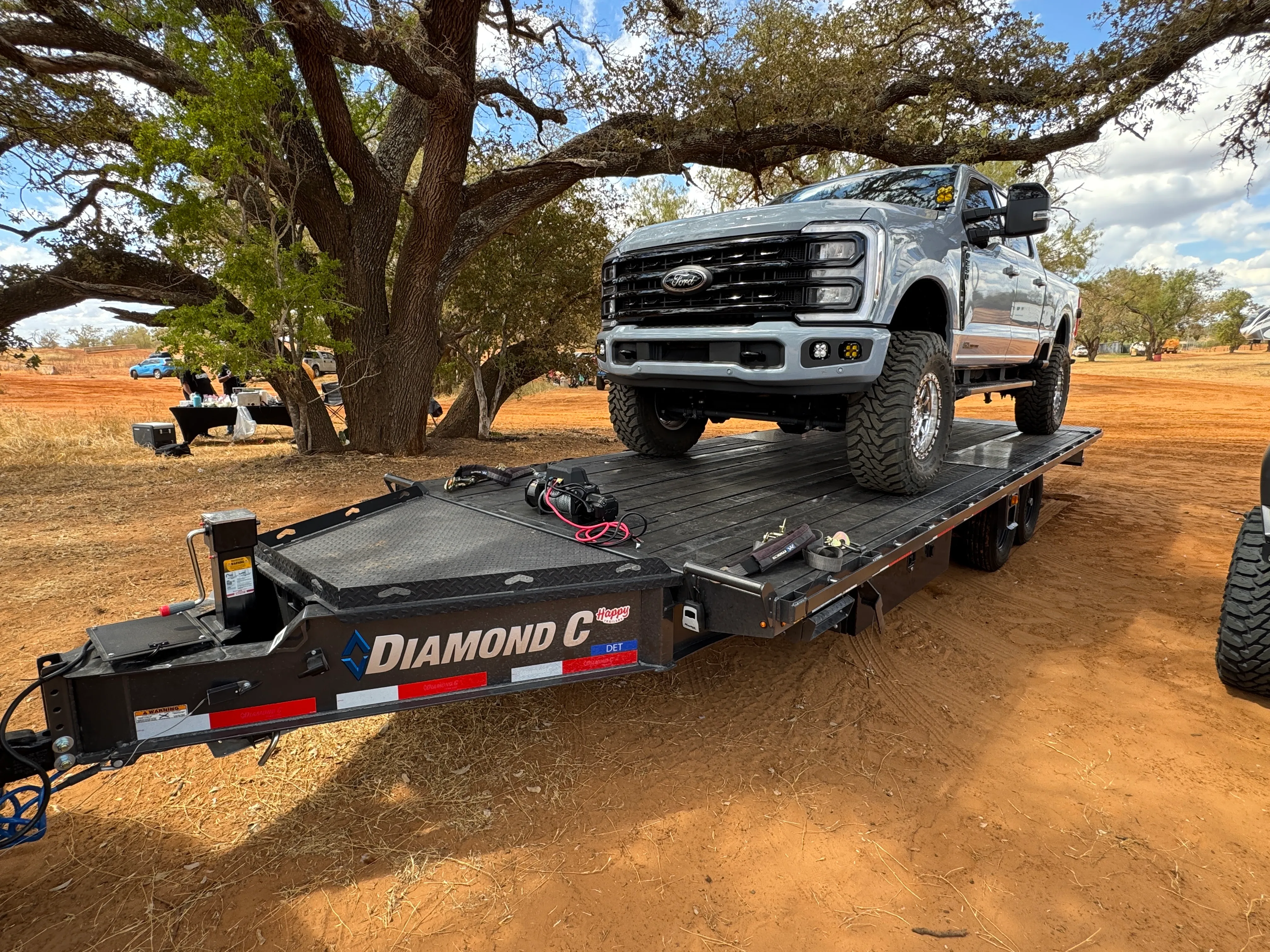 102"x24' HD Deckover Tilt Trailer - Diamond C