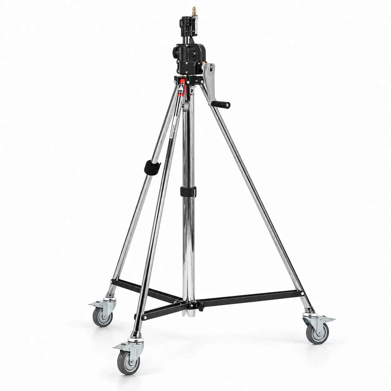 Manfrotto Wind Up Stand on Rollers (Chrome-plated, 8')