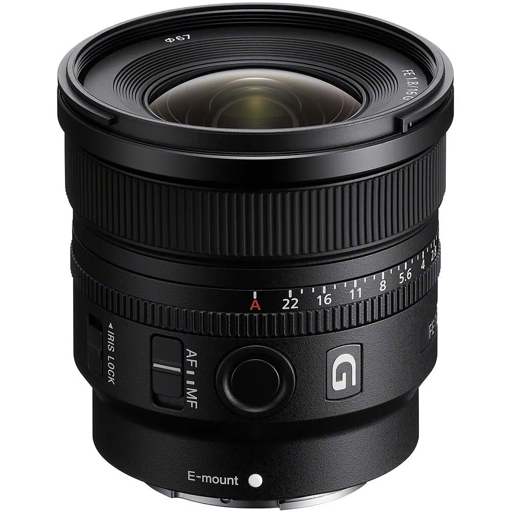 Sony FE 16mm f/1.8 G Lens (Sony E)