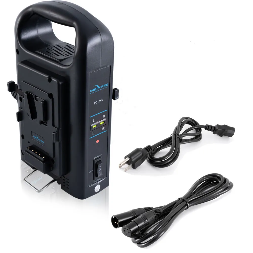 Dual V-Mount Battery Charger