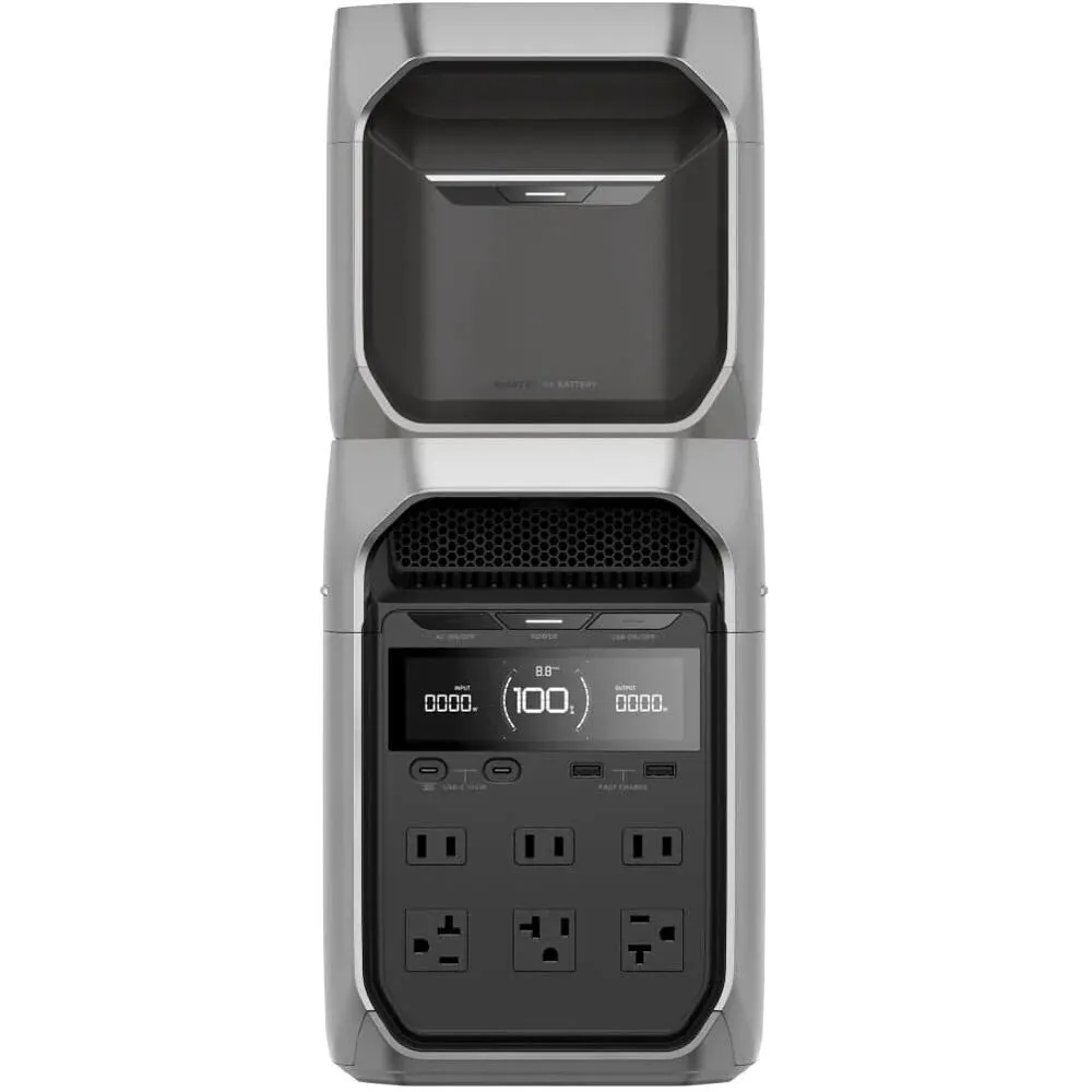 EcoFlow DELTA 3 Plus w/ Extra Battery 2048Wh