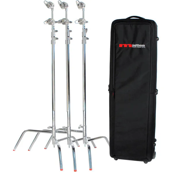 Matthews 40" Double Riser 750 C-Stand Travel Kit