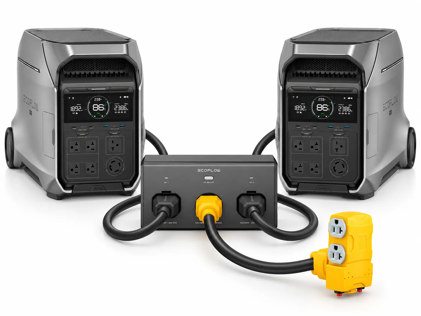EcoFlow Dual Battery Power Station 8192Wh
