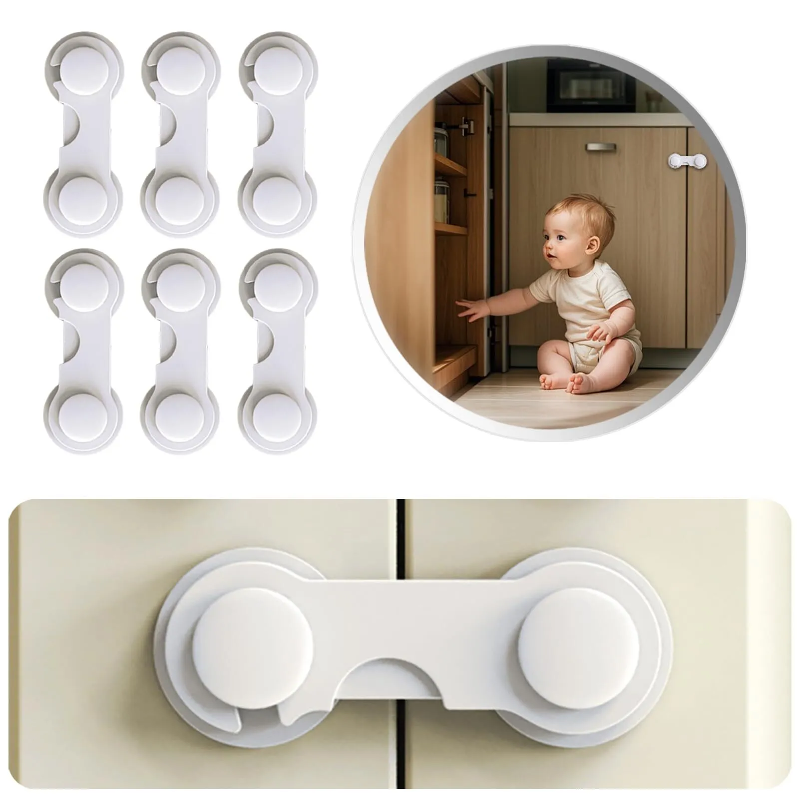 Cabinet Locks (Pack of 2)