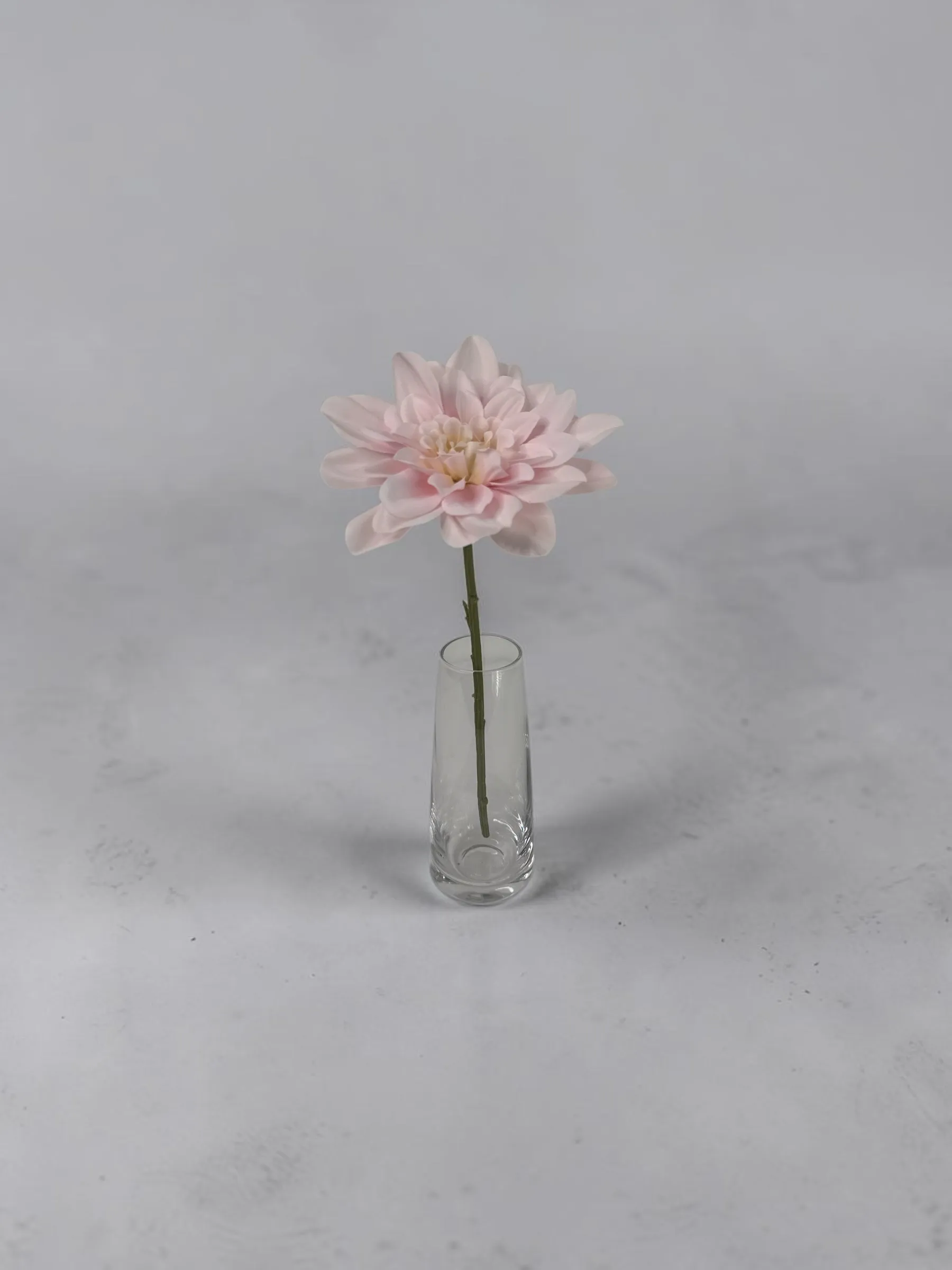 Faux Light Pink Dahlia