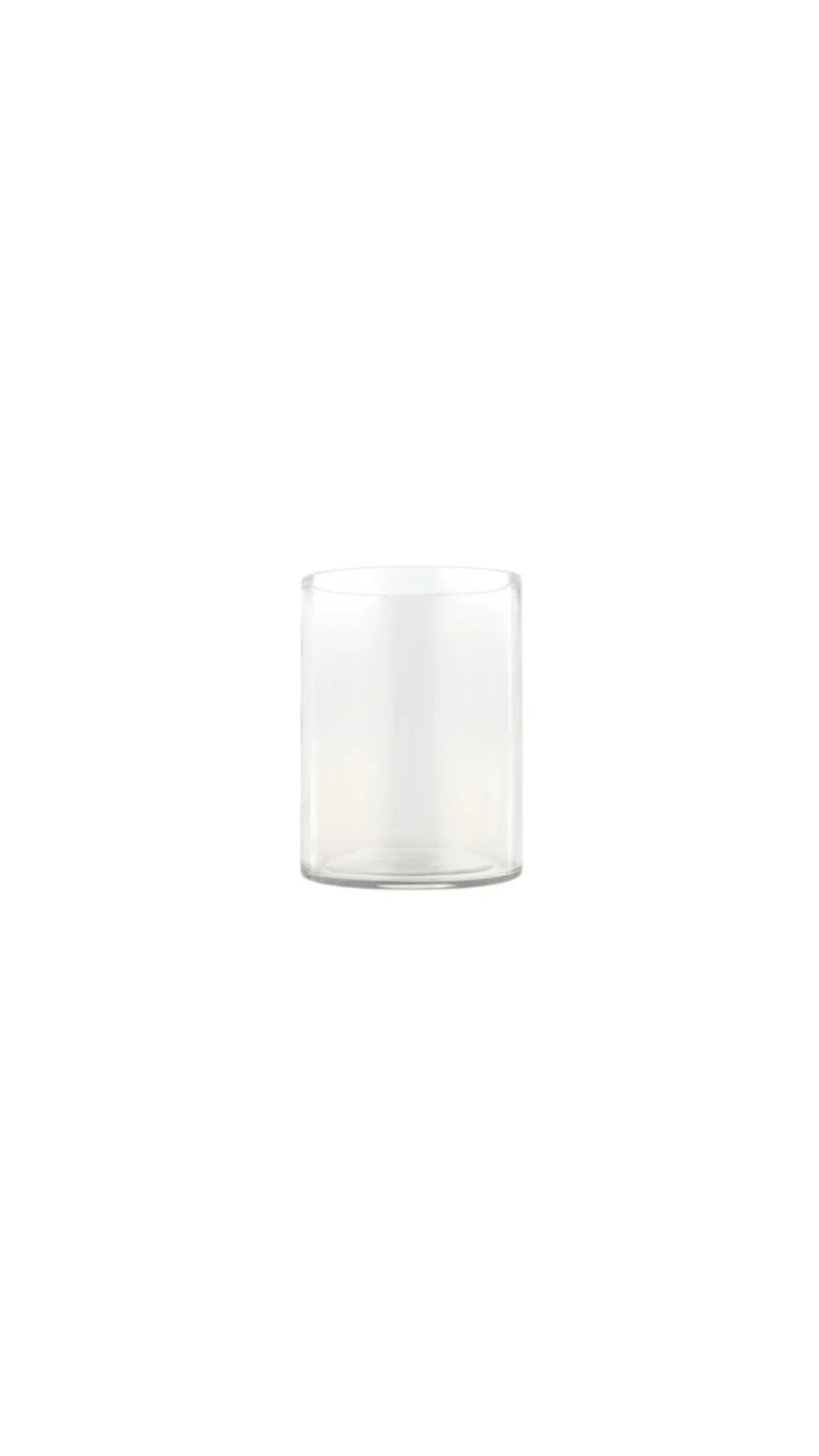 Glass Cylinder Vase Small