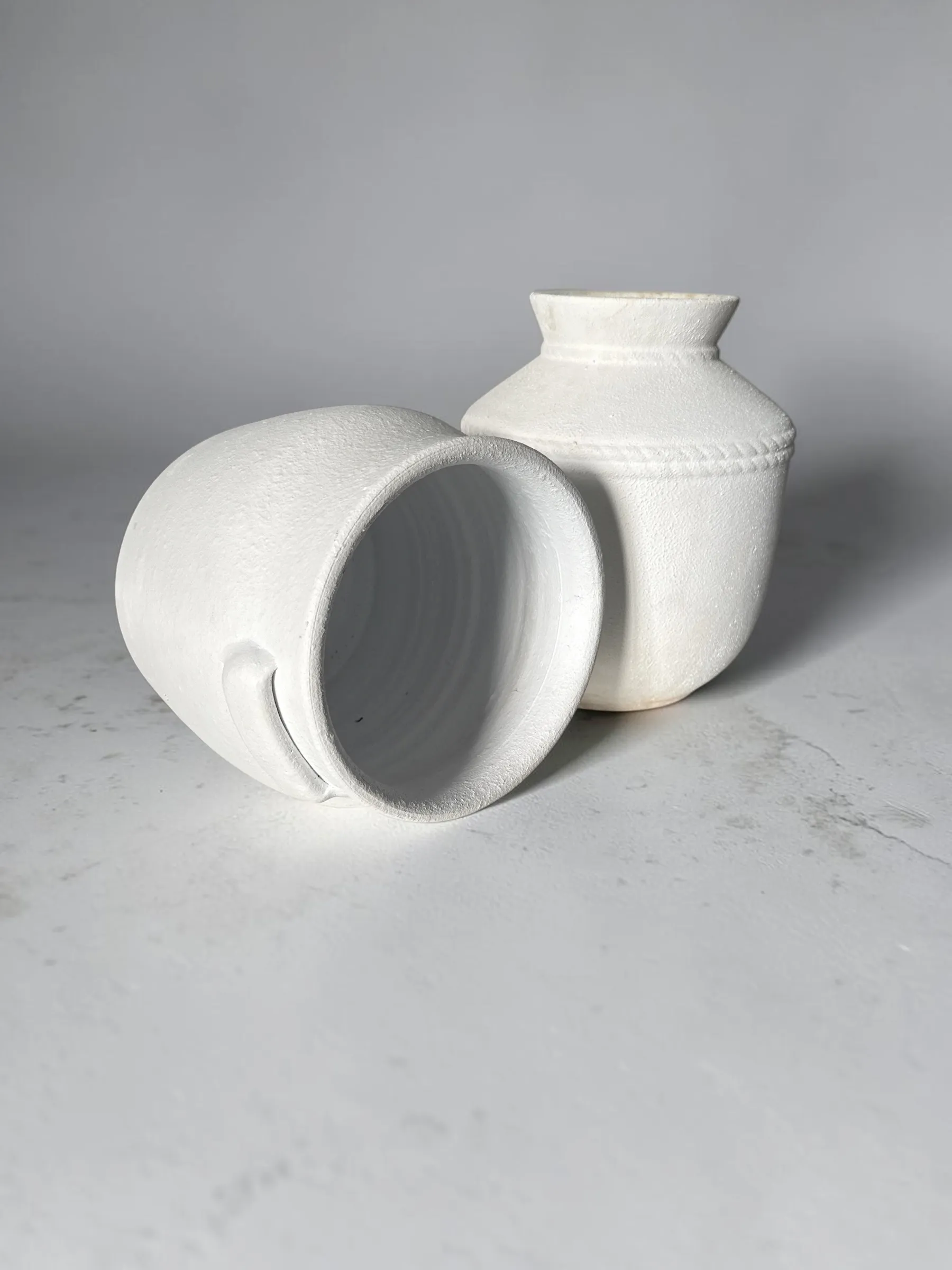 Various Size Stone Pots