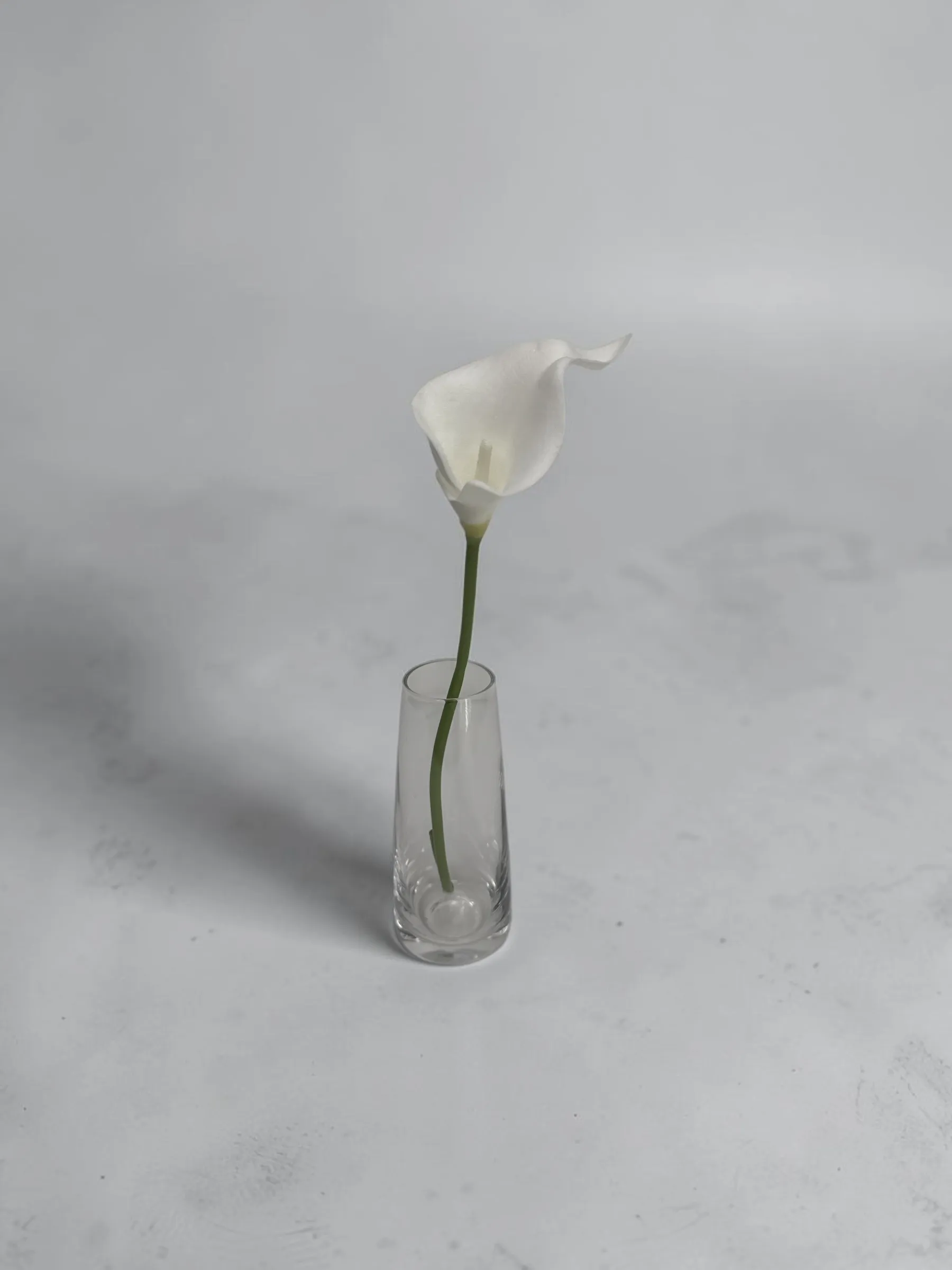 Faux White Calla Lily