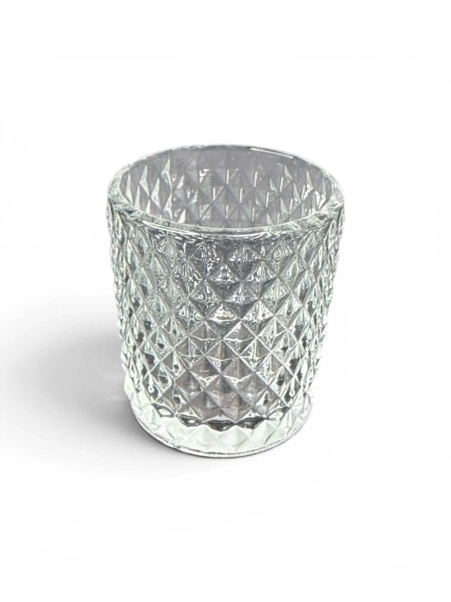 Clear Glass Tealight Candle Holders