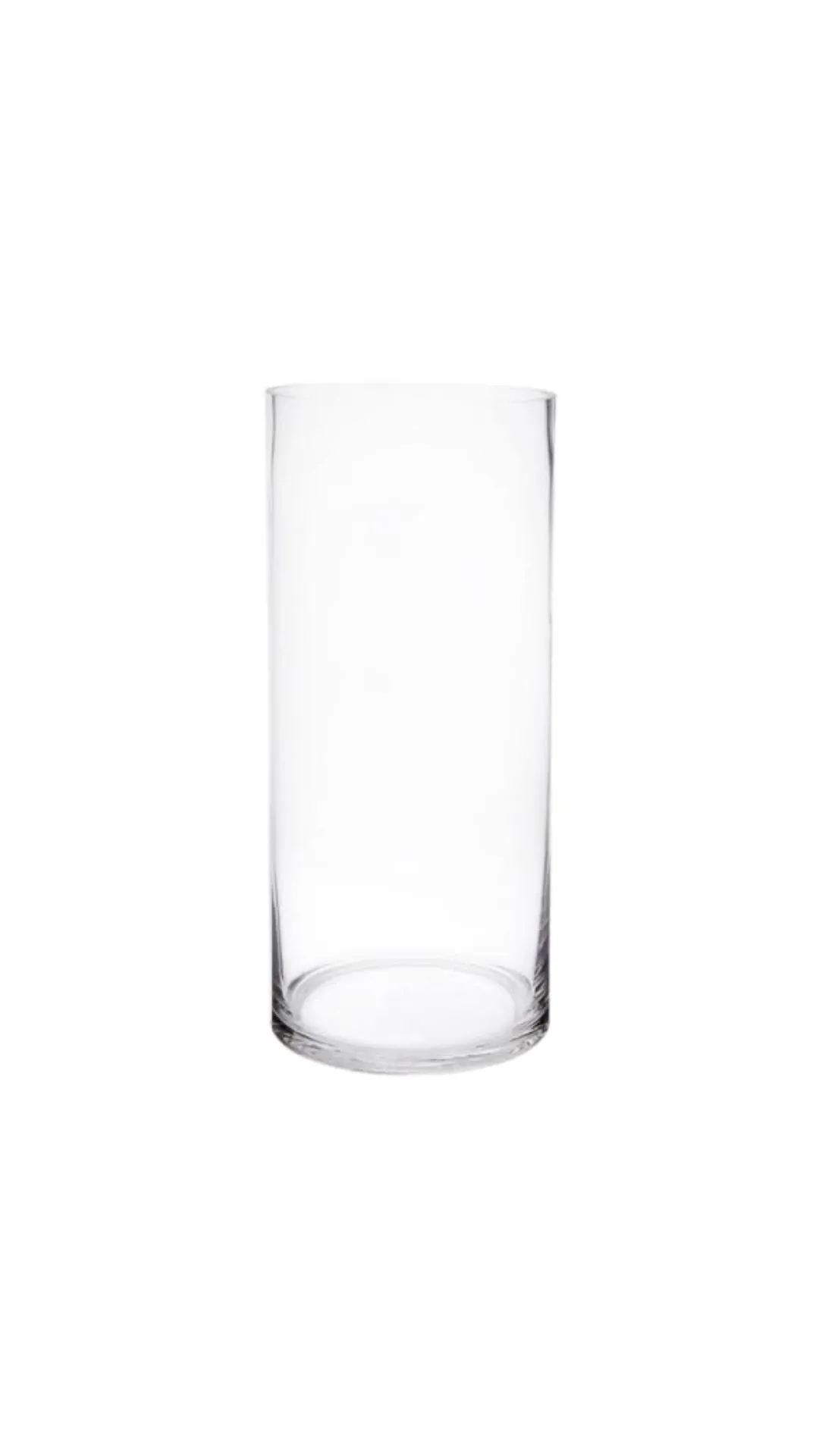 Glass Cylinder Vase Large