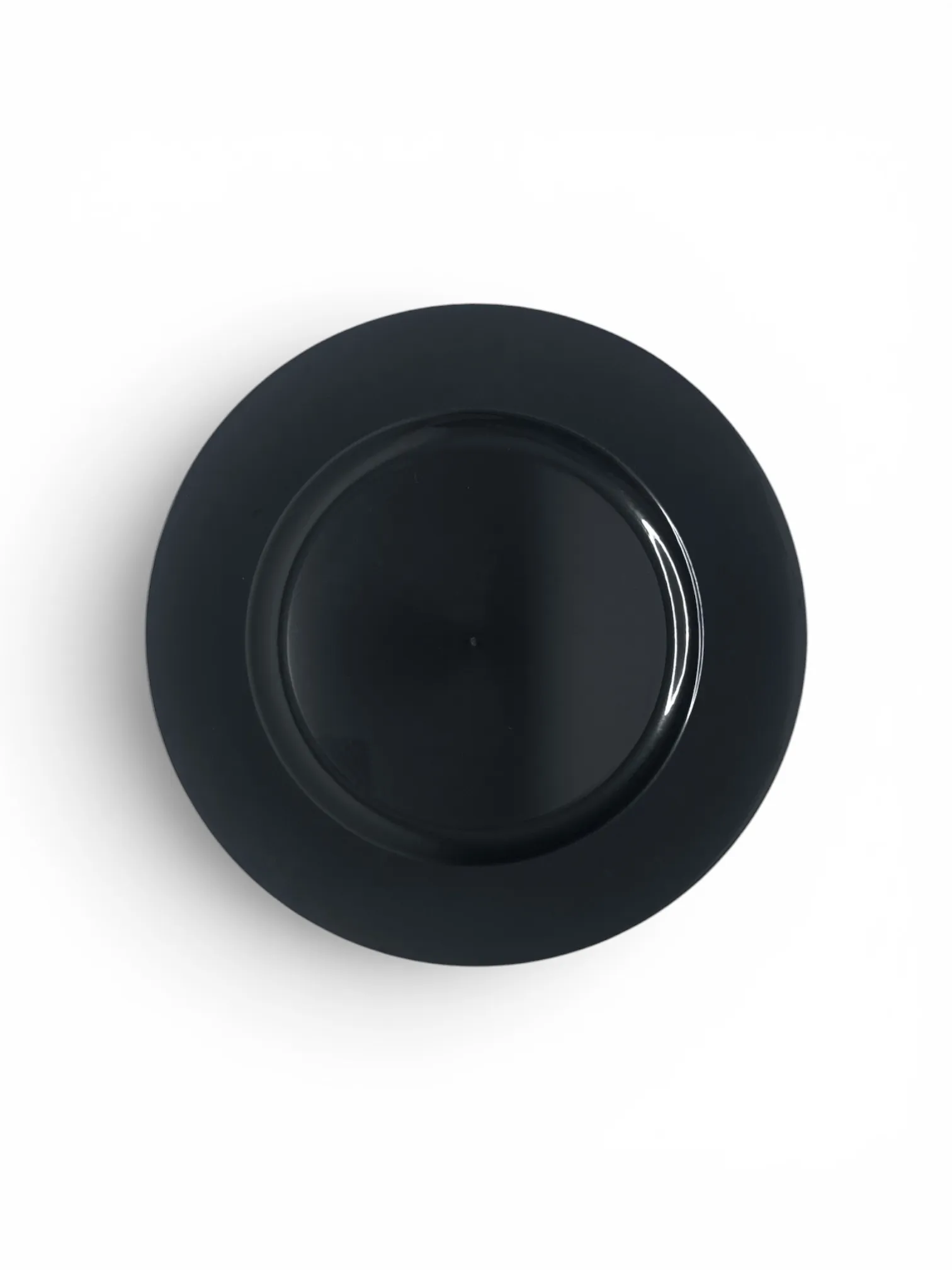 Black Charger Plate