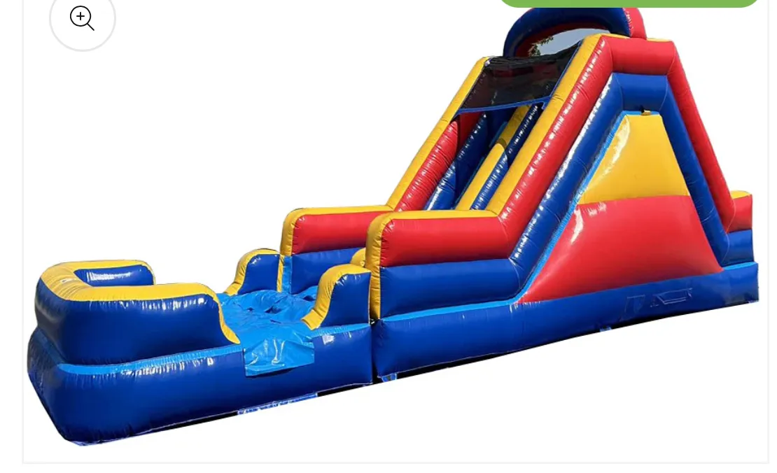 Wet/Dry Slide w/ removable pool