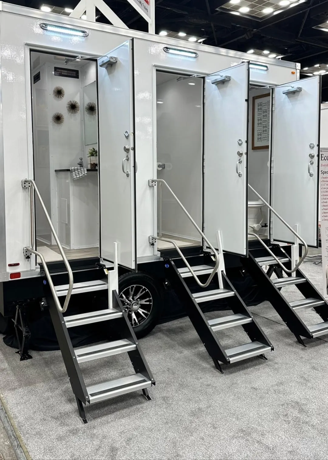 3 STALL RESTROOM TRAILER
