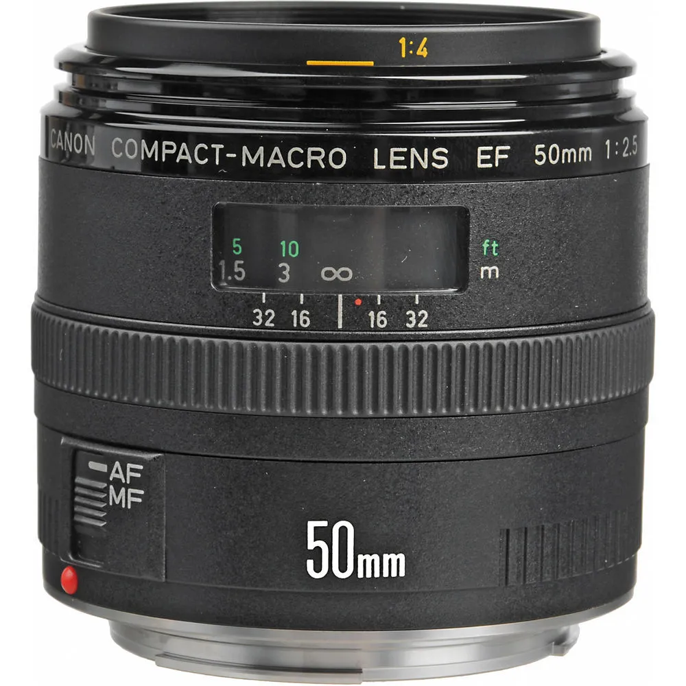 Canon EF 50mm / 2.5 Compact-Macro ('1987)