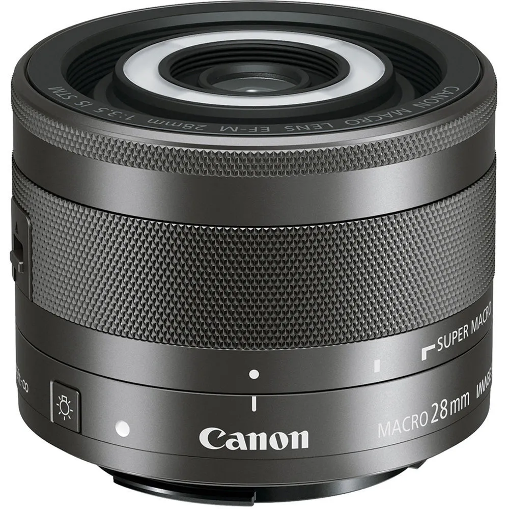 Canon EF-M 28mm / 3.5 IS STM macro