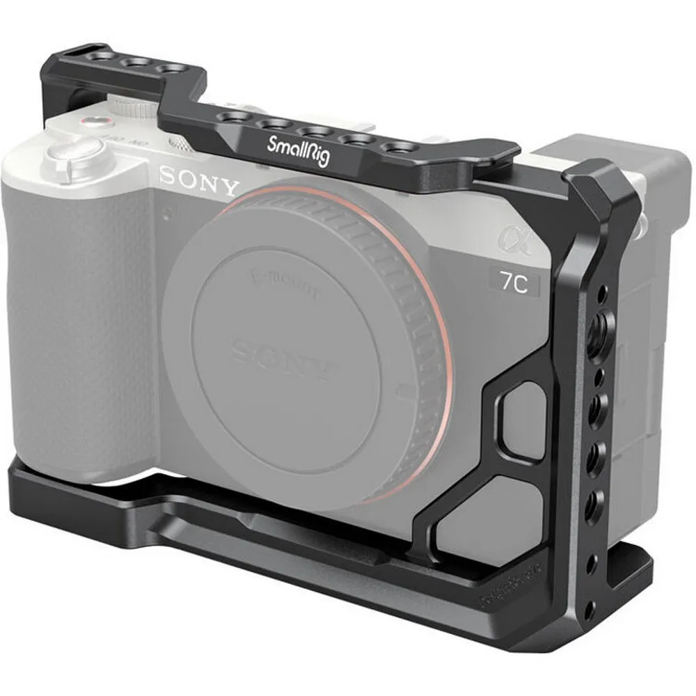 Sony Alpha 7C váz + cage + akkumulátor + töltő