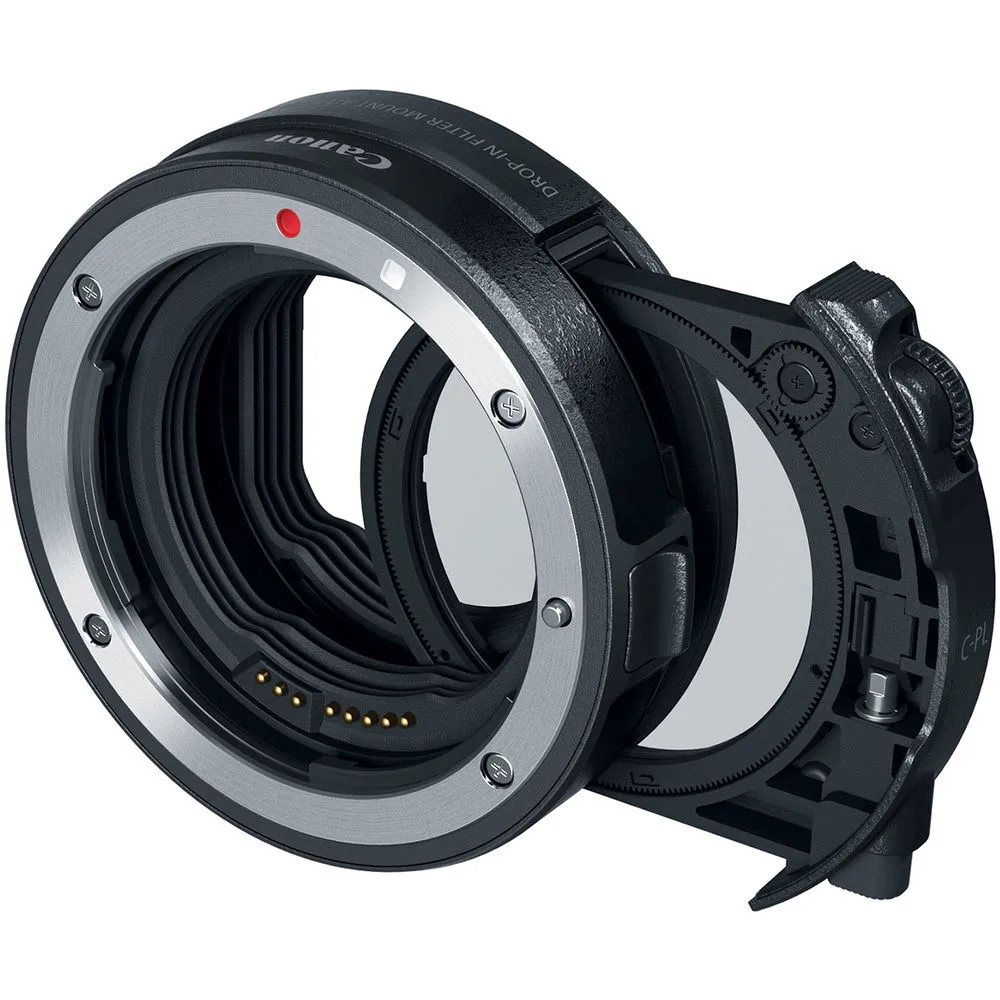 Canon EF-EOS R adapter Drop-In "POLAR" szűrővel