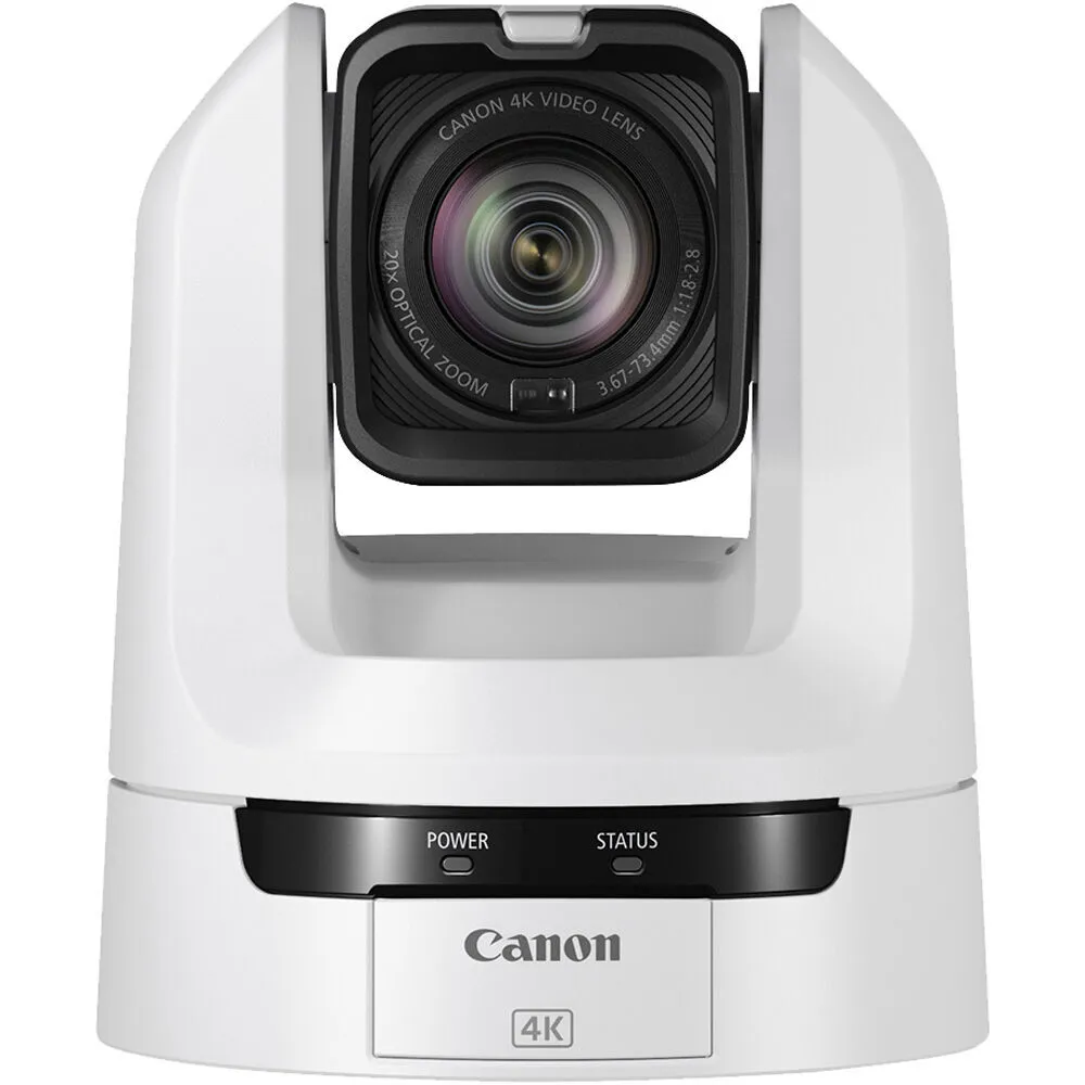 Canon CR-N100 PTZ camera (4K) (20x zoom) (titanium white)