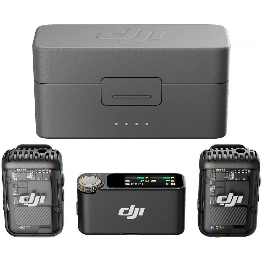 DJI Mic 2 (2TX + 1RX + Charging Case)