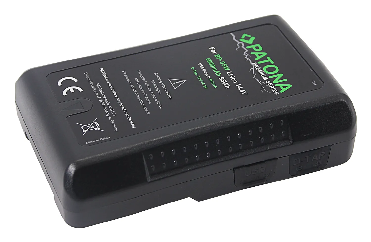 PATONA V-Mount BP-95W PREMIUM akkumulátor (95Wh / 6.600mAh)