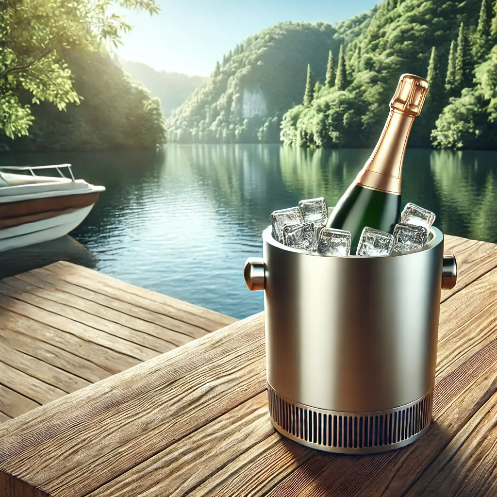 Sektkühler inkl. Eis