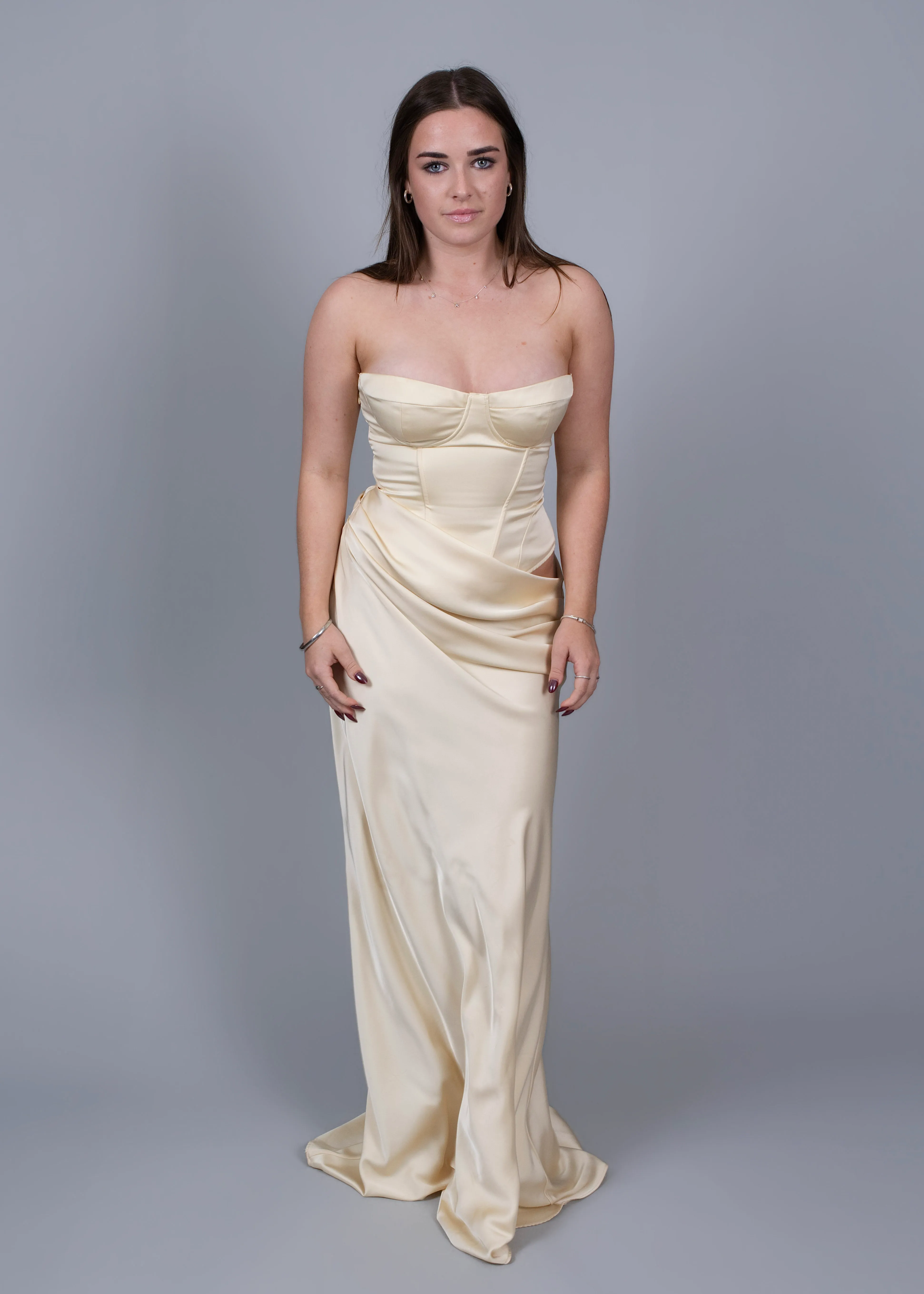 PEPPER MAYO - Emory corset maxi 